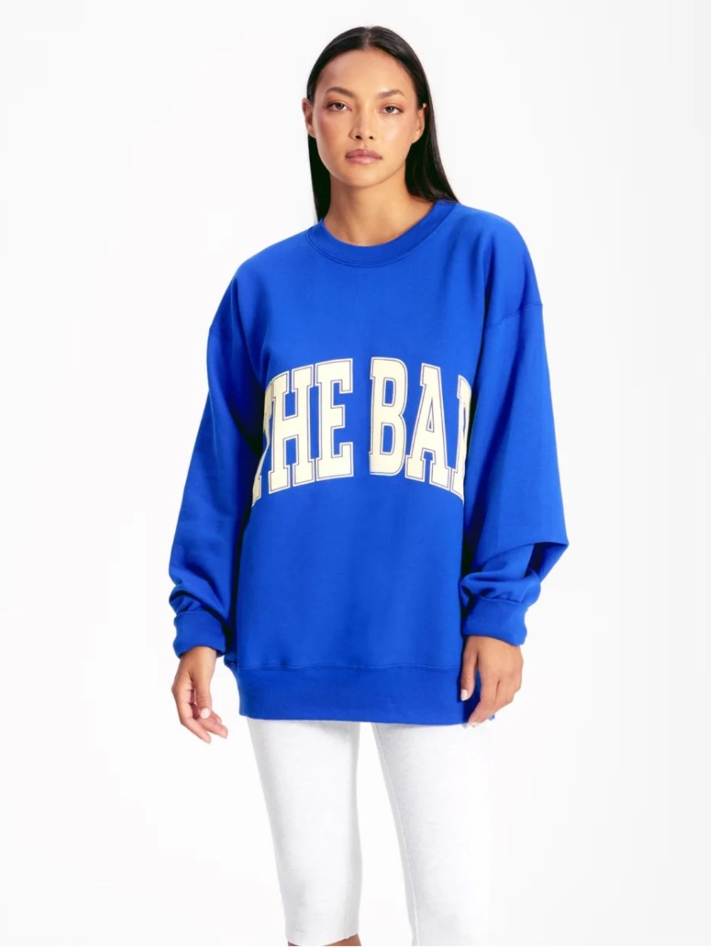 The bar inside out sweatshirt Colbalt